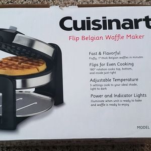 Cuisinart, Flip, Belgian Waffle Maker